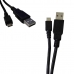 Kabelis Micro USB EDM Melns 1,8 m