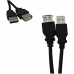 USB-kábel EDM Fekete 5 m