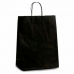 Papirnata vreča Črna (12 x 52 x 32 cm) (25 kosov)