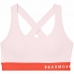 Sports-BH Under Armour Mid Crossback Pink