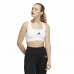 Sportinė liemenėlė Adidas PowerReact Training Balta