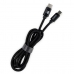 Fali töltő + USB A - USB C Kábel Subblim CARGADOR ULTRA RAPIDO 2xUSB DE PARED PD18W+2.4A + Cable C to C Negro