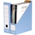 Porte-revues Fellowes 4482101 Bleu A4 Carton Recyclado 10 Pièces 7,8 x 31,1 x 25,8 cm
