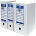 boîte pour archives Unipapel Unisystem Definiclas Blanc Din A4