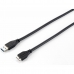 Cablu USB 3.0 A la Micro USB B Equip 128397 Negru 1,8 m