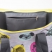 Beach Bag Disney Grey (47 x 33 x 15 cm)