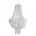 Потолочный светильник DKD Home Decor Белый Металл Пластик Деревянный MDF 40 W 220 V 40 x 40 x 60 cm