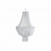 Φωτιστικό Οροφής DKD Home Decor Λευκό Μέταλλο Πλαστική ύλη Ξύλο MDF 40 W 220 V 40 x 40 x 60 cm