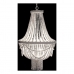 Plafondlamp DKD Home Decor Wit Metaal Plastic Hout MDF 40 W 220 V 40 x 40 x 60 cm