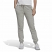 Długie Spodnie Dresowe Adidas Essentials Fleece Logo Kobieta Szary