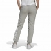 Dolge športne hlače Adidas Essentials Fleece Logo Dama Siva