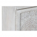 Dientafel DKD Home Decor Metaal Mangohout Wit Multicolour 30 x 40 cm 72 x 40 x 87 cm