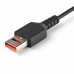 Kábel USB A na USB C Startech USBSCHAC1M           Čierna