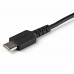Kabel USB A na USB C Startech USBSCHAC1M           Černý