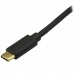 Kaapeli USB C Startech USB31C2SAT3 Musta 1 m