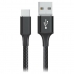 Kabel USB A na USB C Goms Černý