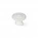 Doorknob Rei 3110 Circular Metal White 4 Units (Ø 35 x 26 mm)