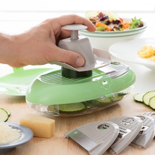 Vegetable Spiral Cutter and Grater with Recipes Vigizer InnovaGoods