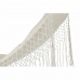 Houpací síť DKD Home Decor Béžový Polyester Bavlna Borovice Třásně (280 x 100 x 130 cm)