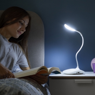 Lampe de lecture multi-usage flexible pour la lecture, bricolage, etc