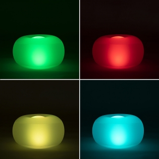 Velas LED Multicolor Efecto Llama con Mando Lendles INNOVAGOODS 3 Unidades
