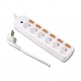 Power Socket - 6 Sockets with Switch EDM (1,5 m)