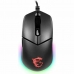 Ratón Gaming MSI Clutch GM11 Con cable Negro Luces