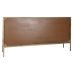 Sivupöytä DKD Home Decor Kullattu Tummanruskea Metalli Mangopuu 170 x 40 x 90 cm