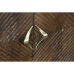 Kredenca DKD Home Decor Zlat Temno rjava Kovina Mangov les 170 x 40 x 90 cm