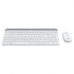 Mouse und Tastatur Logitech  MK470 Weiß Französisch AZERTY