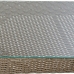 Conjunto de Mesa com 3 Poltronas DKD Home Decor MB-166666 137 x 66 x 70,5 cm Cristal Madeira Rotim sintético Aço (4 pcs)