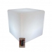 Lampada ad energia solare DKD Home Decor Quadrato Bianco 30 x 30 x 30 cm