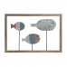 Dekoracija za steno DKD Home Decor 72 x 3 x 49 cm Naraven Bela Pisana Sredozemsko Fishes