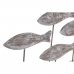Figurka Dekoracyjna DKD Home Decor Naturalny Brązowy Biały Żelazo Drewno mango Marynarz Ryby (65 x 9 x 31 cm)