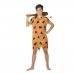 Kostume til børn Huleboer kvinde Orange (1 Pc)
