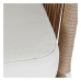 Набор из дивана и стола DKD Home Decor MB-179038 сад Бежевый Металл Алюминий Веревка 151,5 x 72 x 70 cm (4 pcs)