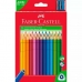 Värvilised pliiatsid Faber-Castell Mitmevärviline 4 Tükid, osad