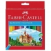 Χρωματιστά μολύβια Faber-Castell Πολύχρωμο (5 Μονάδες)