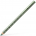 Spalvoti pieštukai Faber-Castell Žalia metalas (12 vnt.)