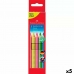 Crayons de couleur Faber-Castell Neón Multicouleur (5 Unités)