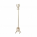 Coat rack Golden Metal (30 x 180 x 30 cm)