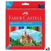Χρωματιστά μολύβια Faber-Castell Πολύχρωμο 3 Τεμάχια