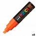 huopakärkiset kynät POSCA PC-8K Oranssi 6 osaa