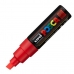 huopakärkiset kynät POSCA PC-8K Punainen (6 osaa)