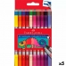 Set Viltstiften Faber-Castell Doosje Multicolour (5 Stuks)