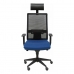 Kancelárska stolička s podhlavníkom Horna  P&C BALI200 Námornícka modrá