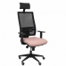 Cadeira de escritório com apoio para a cabeça Horna bali P&C BALI710 Cor de Rosa Rosa Claro