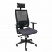 Cadeira de escritório com apoio para a cabeça P&C B10CRPC Cinzento escuro