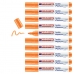 Μόνιμος δείκτης Edding 4500 Υφασμάτινο Λαμπτήρες φθορισμού Πορτοκαλί (x10)