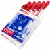 Жидкие маркеры Edding 4095 Красный (10 штук)
